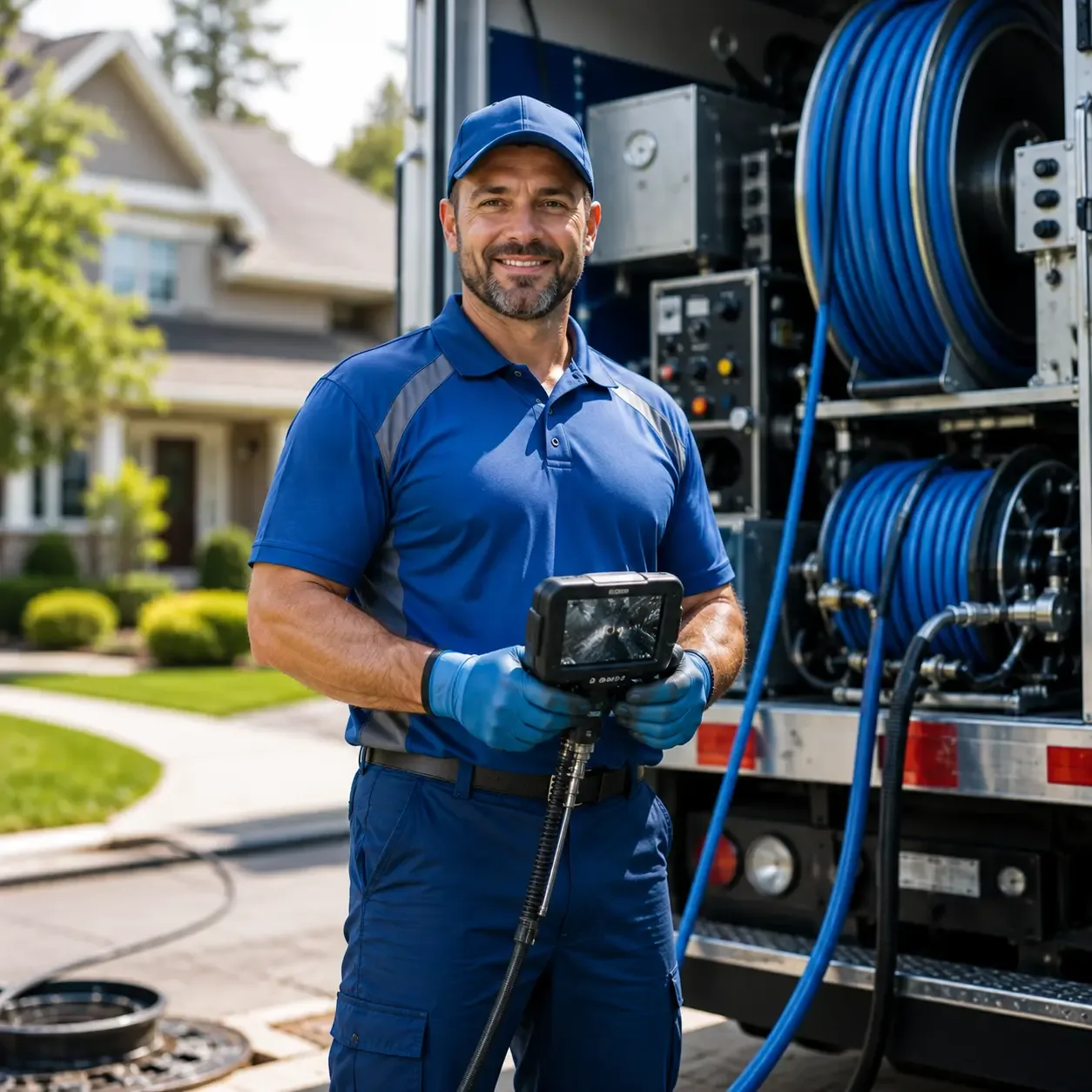 Local outdoor drain cleaning specialists in Lanark, IL